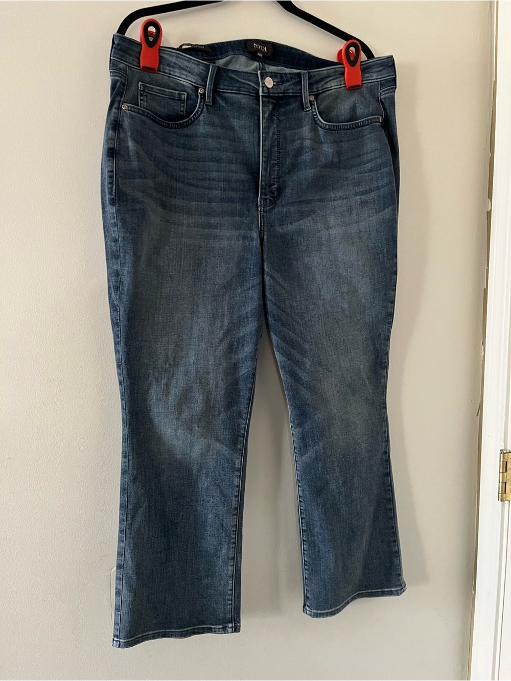NYDJ Slim Bootcut Jeans 16W Medium Wash Casual Minimalist Capsule